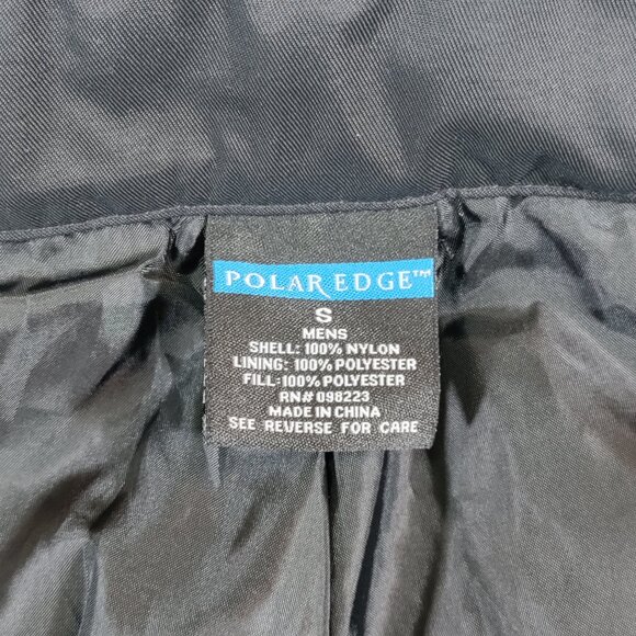 Polar Edge Cargo Snow Pants Mens Small Black Insulated Nylon Snowboard Outdoor - Picture 4 of 8